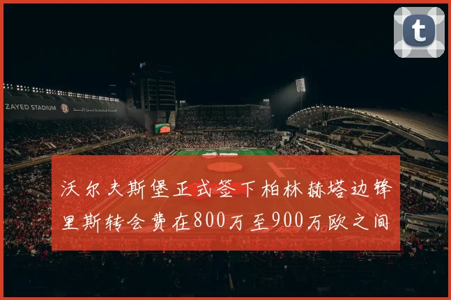 沃尔夫斯堡正式签下柏林赫塔边锋里斯转会费在800万至900万欧之间